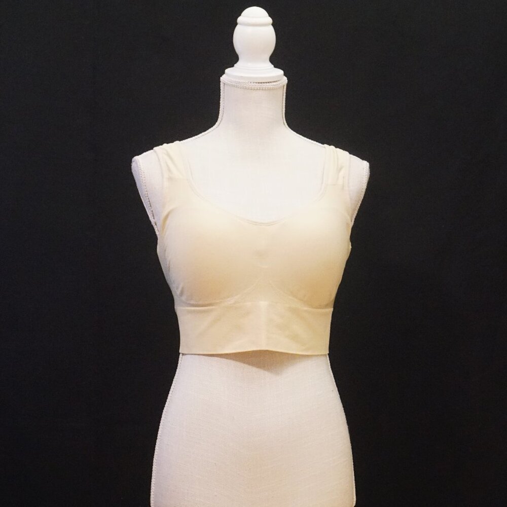 TrueKind Shapermint Nude Enhanced Comfort Wireless Shaper Bra XXL EUC